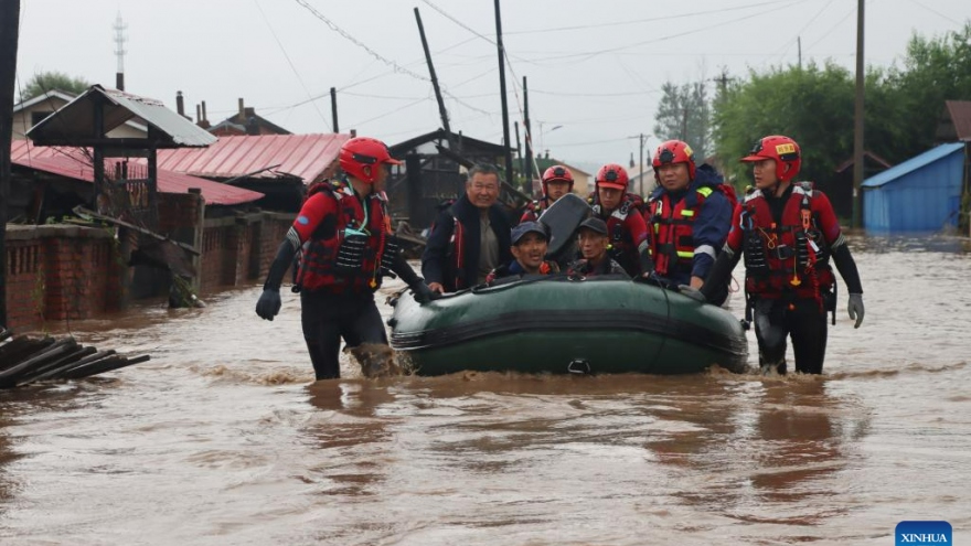 Hắc Long Giang (Trung Quốc) chịu ảnh hưởng nghiêm trọng của mưa lũ